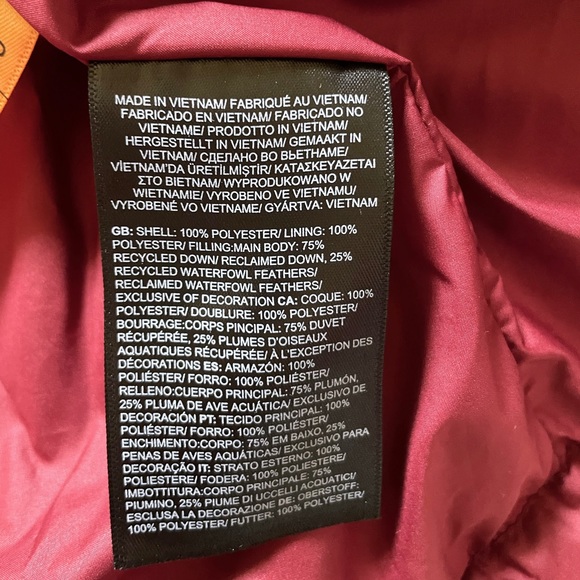 The North Face Women’s Metropolis Parka Coat In Cordovan - Picture 7 of 11